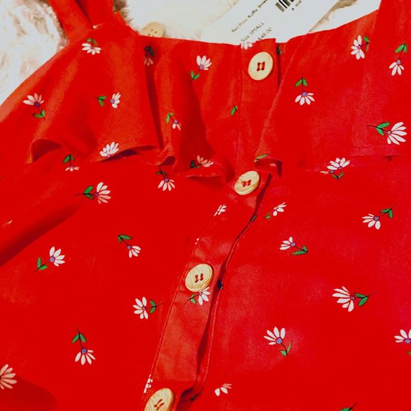 NWT Lush Ruffle Top - Picture 5 of 7